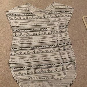 MUDD- White and Black Tee